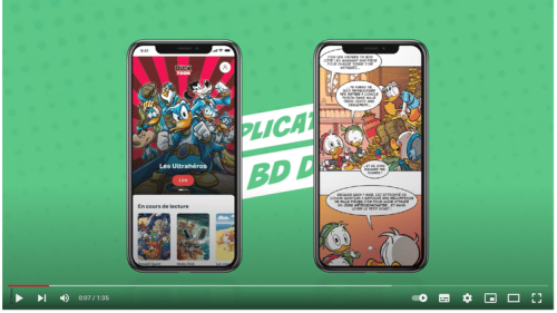 Les BD de Mickey et Picsou arrivent sur mobile en version 