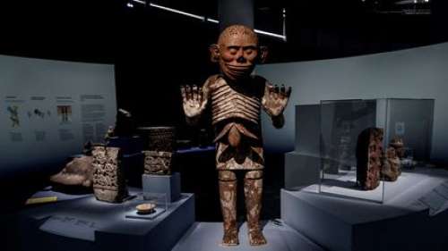 Le musée du quai Branly expose pour la première fois en Europe les trésors du Templo Mayor de Mexico