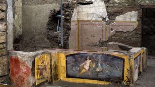 Belgique : une plaque de marbre incrustée depuis des années dans le mur d'une maison était un vestige de Pompéi