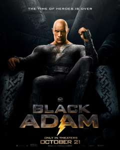 Black Adam prend le trône dans une nouvelle affiche