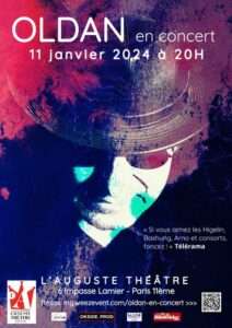 Oldan en concert le 11 Janvier à 20h à l’Auguste Théâtre à Paris 