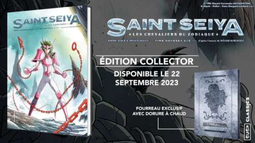 Une édition Collector pour Saint Seiya BD – Time-Odyssey 2