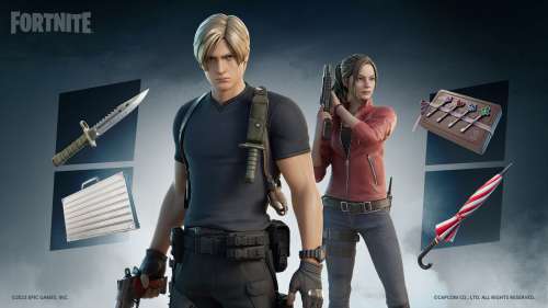 Fortnite accueille Leon Kennedy et Claire Redfield de Resident Evil