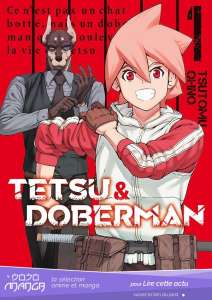 Tetsu et Doberman, le manga sortira chez Doki Doki