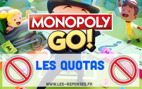 Quota dés Monopoly Go (blocages et ban)
