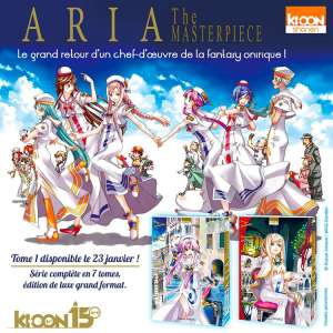 La série Aria revient en version Masterpiece chez Ki-oon