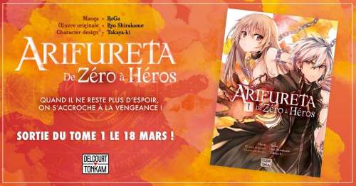 Le manga Arifureta - De zéro à Héros annoncé par Delcourt / Tonkam