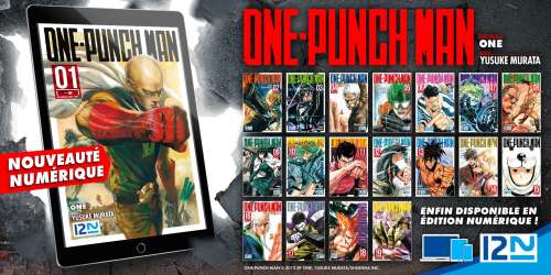 One-Punch Man désormais disponible en numérique