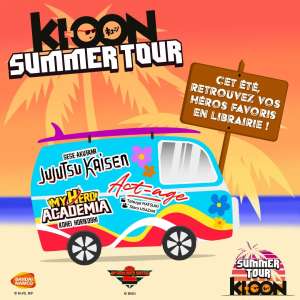 Le Big 3 de Ki-oon vous rendra visite lors du Ki-oon Summer Tour dès demain !