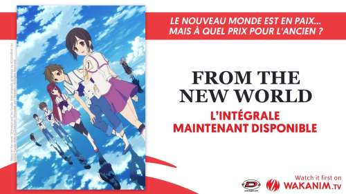 L'anime From the New World (Shin sekai yori) rejoint le catalogue de Wakanim