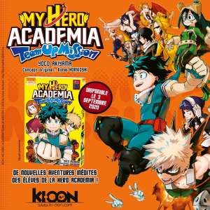 Le spin-off My Hero Academia Team Up Mission en Trailer