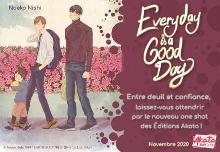 Le manga Everyday is a Good Day acquis par Akata