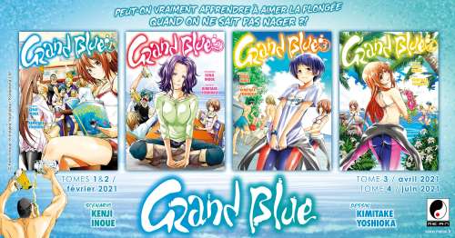 Le manga Grand Blue annoncé par Meian