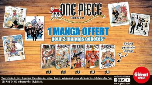Opération One Piece chez Glénat