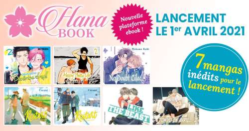 Boy's Love dévoile Hana Book et annonce un nouveau titre