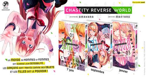 Le manga Chastity Reverse Word arrive chez Meian
