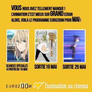 De nouvelles dates de sortie pour les films d'animation distribués par Eurozoom