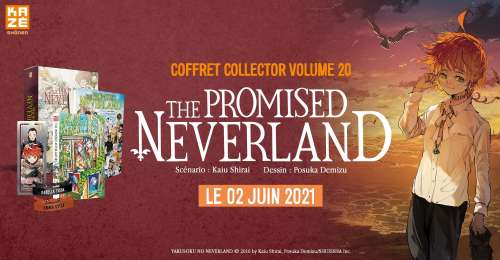 Un coffret collector pour le dernier tome de The Promised Neverland