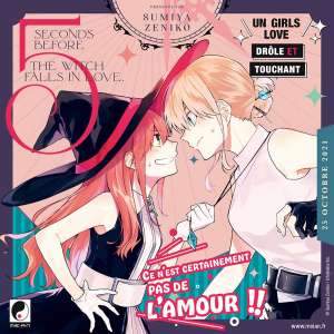 5 Seconds Before a Witch Falls in Love inaugure la collection yuri des éditions Meian