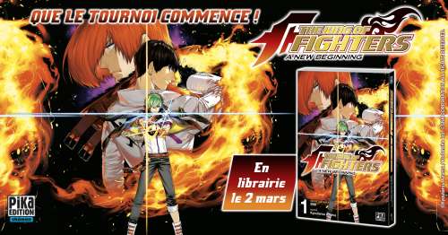 Le manga The King of Fighters - A New Beginning annoncé par Pika