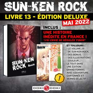 Doki-Doki dévoile le contenu du dernier tome de la Deluxe de Sun-Ken Rock