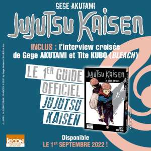 Le guide de Jujutsu Kaisen sortira chez Ki-oon