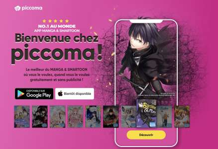 La plateforme de Webtoon Piccoma désormais disponible en France