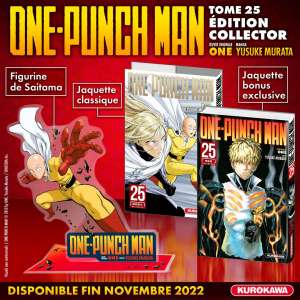 Une édition collector pour le tome 25 de One-Punch Man