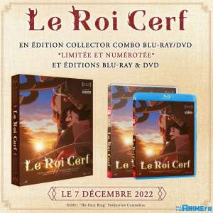 Le film d'animation Le Roi Cerf arrive en DVD, Blu-ray et coffret collector chez @Anime