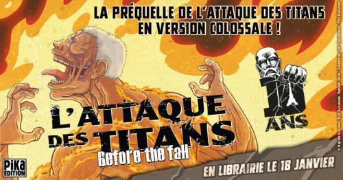 L’Attaque des Titans - Before the Fall revient en édition colossale !