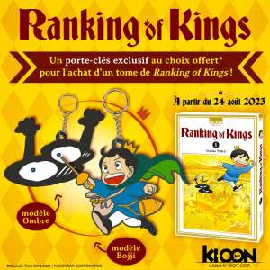 Ki-oon vous offre des porte-clés Ranking of Kings