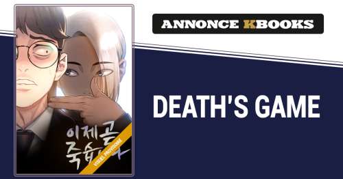 Le webtoon Death's Game annoncé par Kbooks