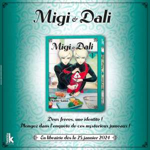 Le manga Migi & Dali à paraitre chez Komikku !