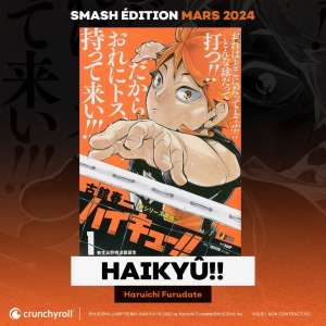Une nouvelle édition pour Haikyû!! chez Crunchyroll