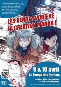Les éditions H2T vous convient au Rendez-vous de la création Manga ce week-end