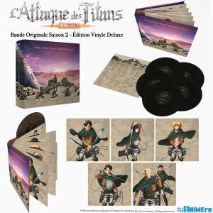 La bande-originale de la saison 2 de L'Attaque des Titans débarque en vinyle chez All the Anime