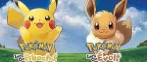 Sortie des jeux Pokémon: Let’s Go, Pikachu et Pokémon: Let’s Go, Evoli