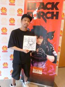 Interview de Tsuyoshi Takaki, l'auteur de Black Torch et Heart Gear