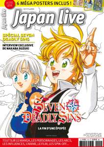 Un 21e numéro spécial Seven Deadly Sins pour le magazine Japan Live
