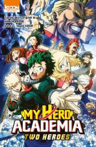 Aperçu de l'anime comics My Hero Academia Two Heroes