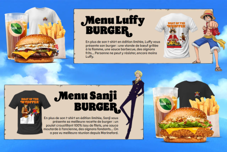 Burger King piraté par One Piece !