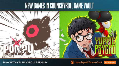 2 nouveaux jeux mobile via Crunchyroll Game Vault.