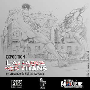Le mangaka de l'Attaque de titans Hajime ISAYAMA sera au festival d'Angoulême en janvier 2023 !