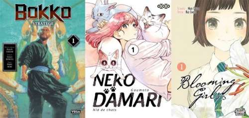 TOP Manga à lire mars (2/2) : Bokko, Neko Damari, etc.