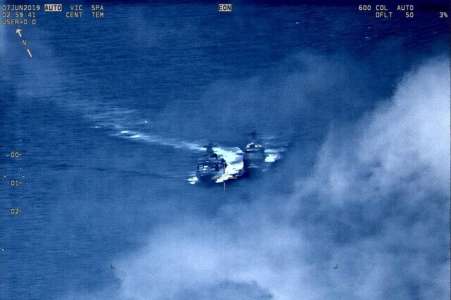 [Vidéo] Un bateau américain évite une collision avec un contre-torpilleur russe