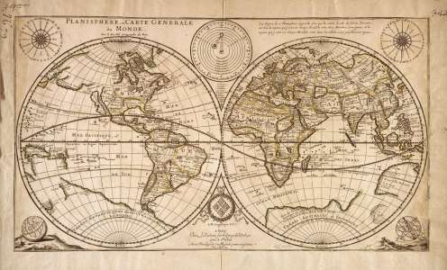 Une incroyable carte du monde de1922 fait le buzz