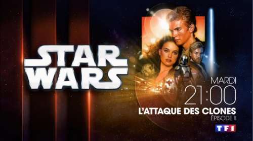 Audiences du 19 décembre : Star Wars épisode II leader (TF1), excellent démarrage pour “Crime parfaits” (France 3)
