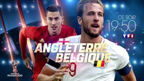 Audiences télé du 28 juin 2018 : Carton pour TF1 avec « Angleterre/Belgique » devant France 2 et « Secrets d’histoire »