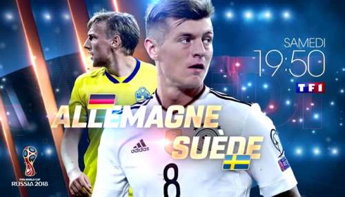 Audiences télé du 23 juin 2018 : TF1 en tête avec « Allemagne/Suède » devant France 2 et « Fort Boyard »