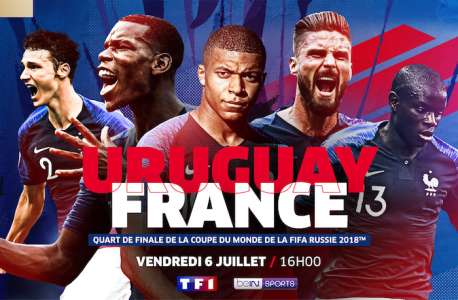 Coupe du Monde 2018 : France-Uruguay, programme TV et résultats en direct du 6 juillet